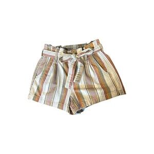American Eagle Womens Size 2 High-Rise Paper Bag Mom Jean Shorts